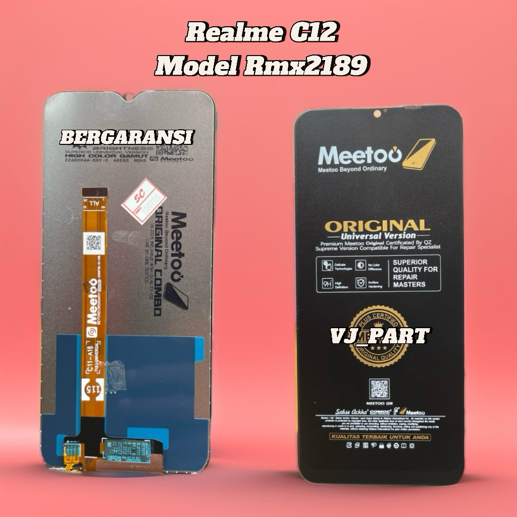 Lcd Touchsreen Ts Fulset Realme C12 Model Rmx2189