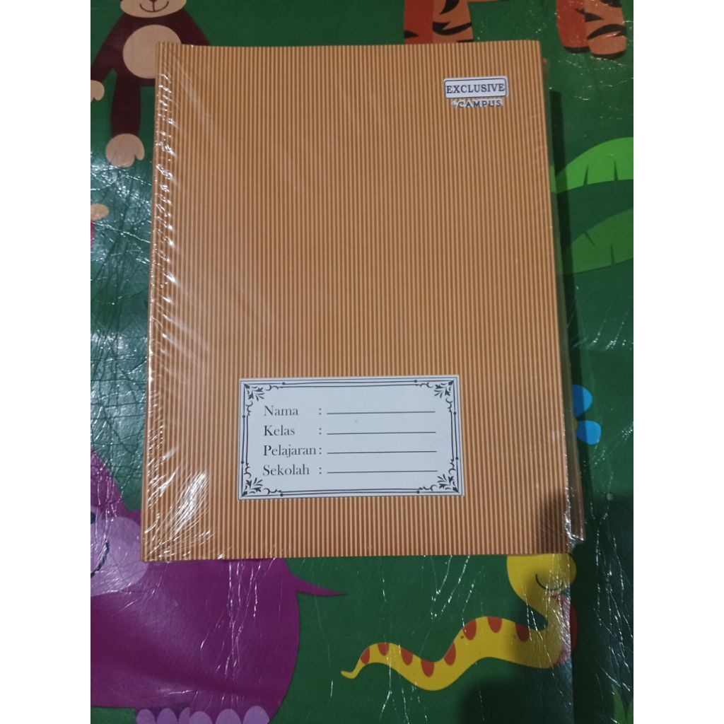 

Buku Tulis Sampul coklat campus Kwarto 38 lembar isi 10 buku 1 pak, buku sekolah sampul coklat