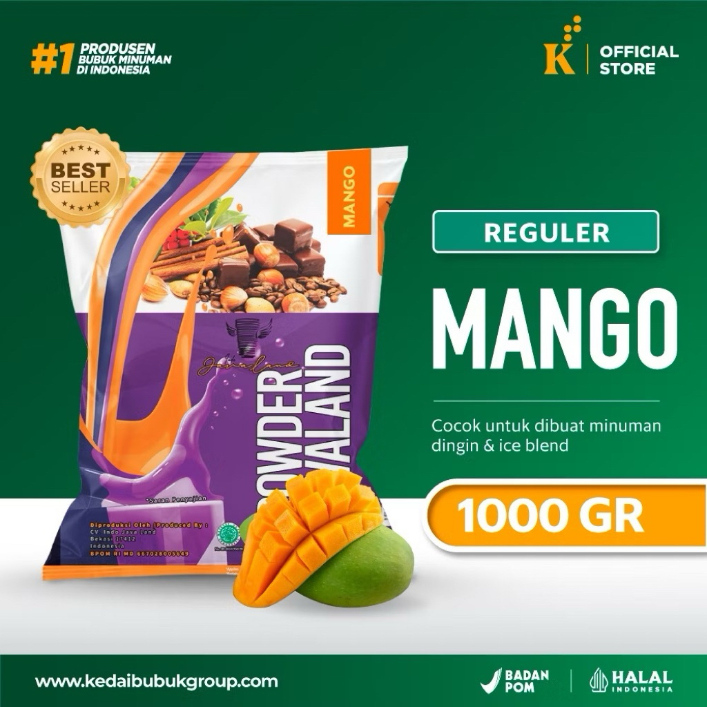 

Bubuk Minuman Mango 1 kg - Javaland