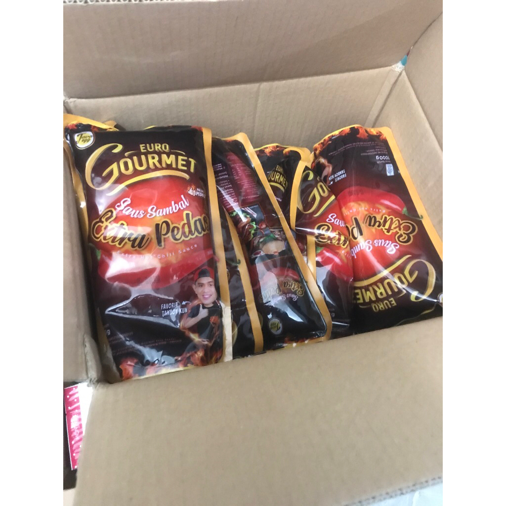 

euro gourmet extra pedas 1kg /dus 12pcs