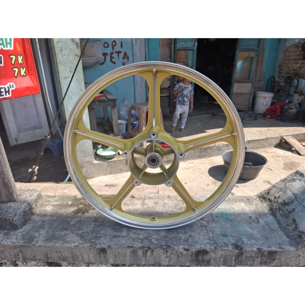 velg racing depan palang 5 lurus kawasaki binter ar125 ar 125 copy