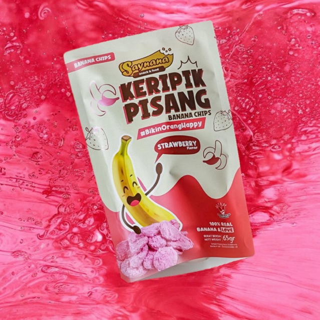

Keripik Pisang STRAWBERRY