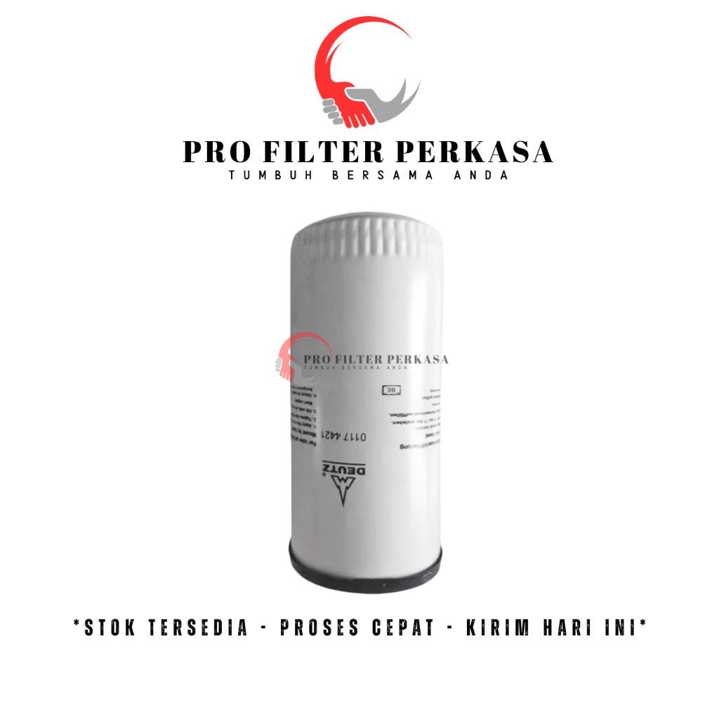 01174421 Deutz Filter Premium Saringan Mesin Genset Berkualitas Terbaik 0117 4421
