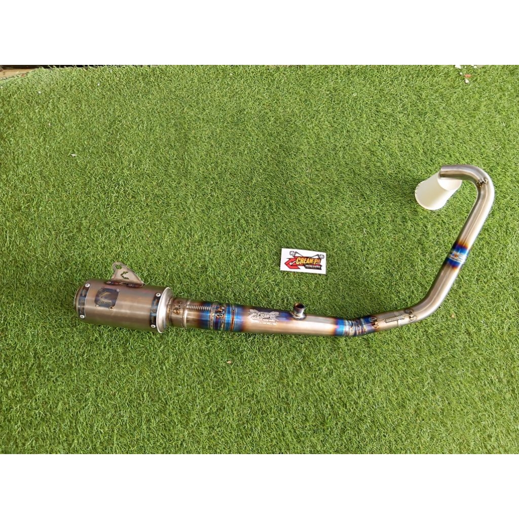 Knalpot Mx King Creampie Titanium Type CR93