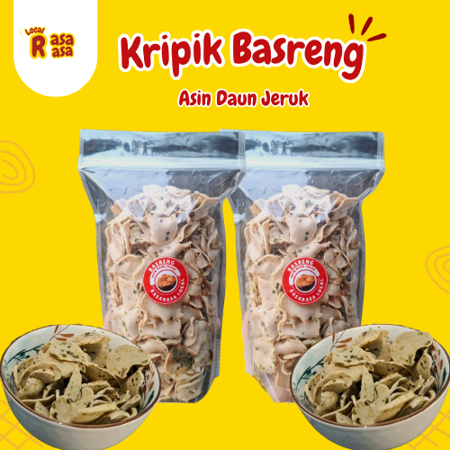 

Basreng Asin Daun Jeruk 250gr/Snack Cemilan Renyah Murah