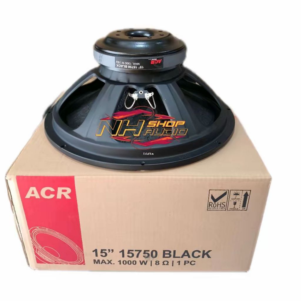 Speaker Acr 15750 BLACK 15inchi Voice Coil 3in 1000Watt Speaker Acr Black 15750 Speaker Acr 15in 157