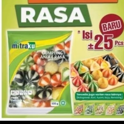 

*dumpling MIX 500gr*