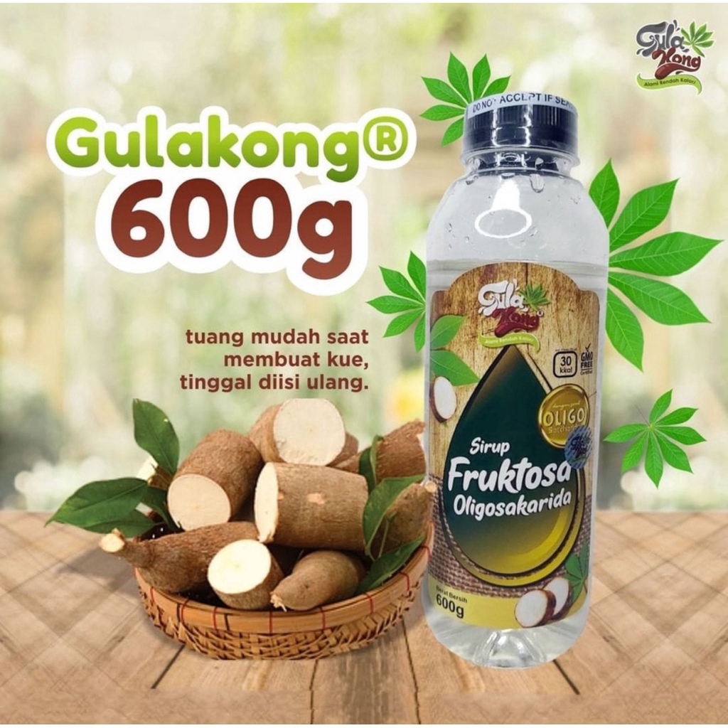 

Gula Singkong Cair Alami By Gulakong 600 Gram