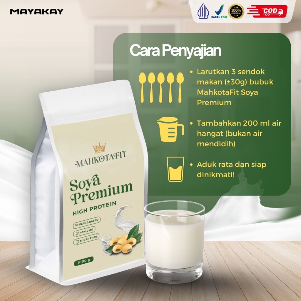 

Forcysn !!! Paket 2 Susu Kedelai Mahkotafit Susu Kedelai Premium Susu Pelancar Asi Susu Kedelai