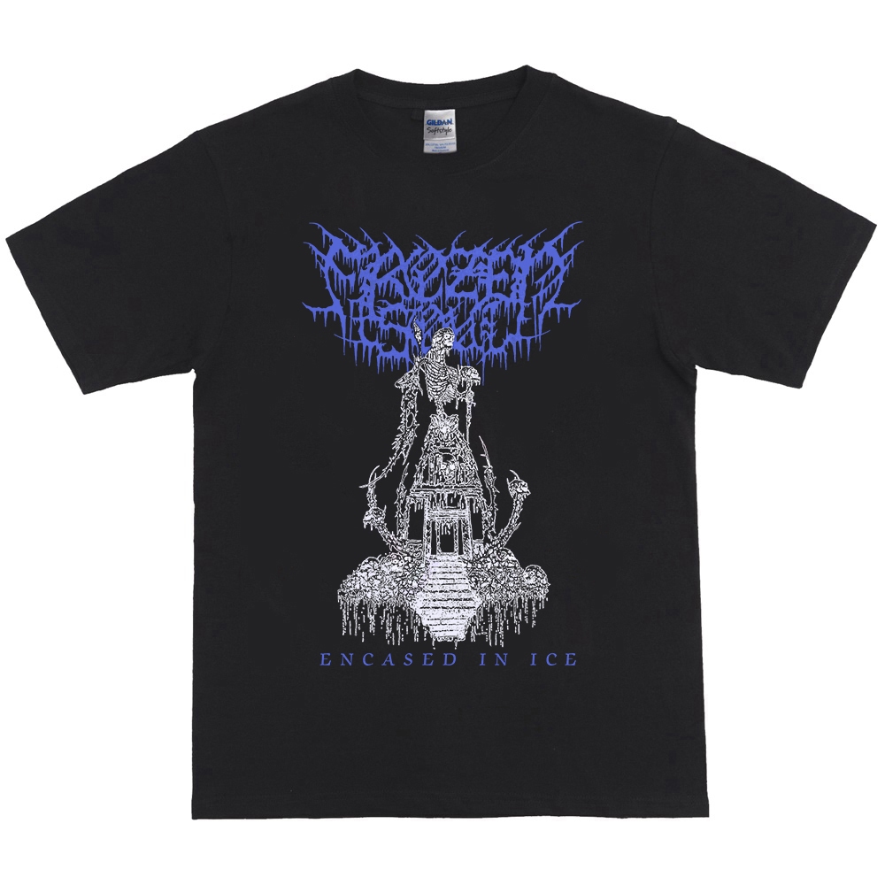 Kaos FROZEN SOUL "incased in ace" T-shirt Band Metal Cotton Combed Merchandise