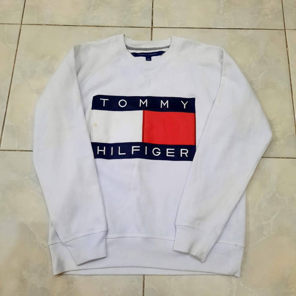 Crewneck Tommy Hilfiger Big Logo | Crewneck Tommy | Crewneck Tommy Big Logo | Crewneck Tommy Big Fla