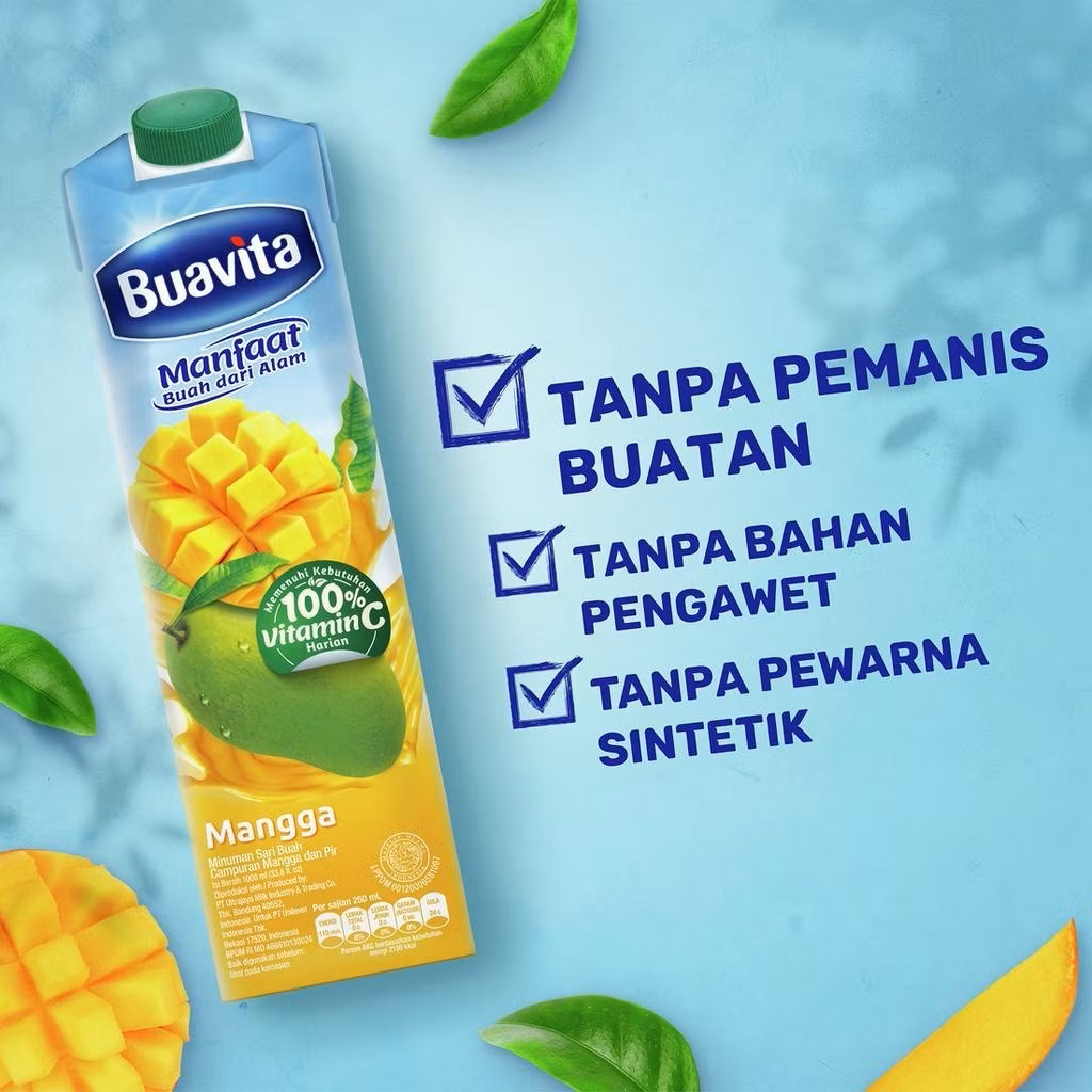 

Buavita 1000ml Mango Buavita Mangga