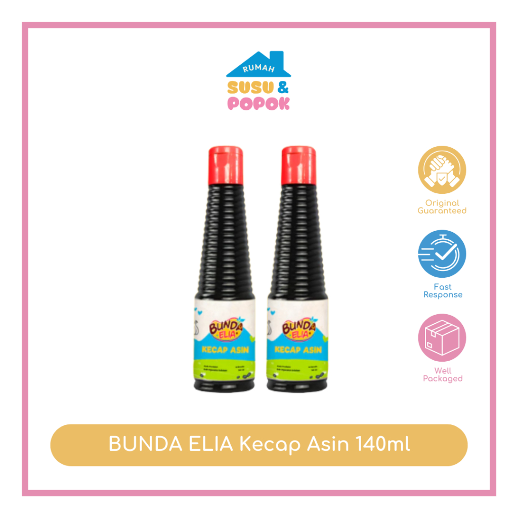

BUNDA ELIA Kecap Asin 140ml