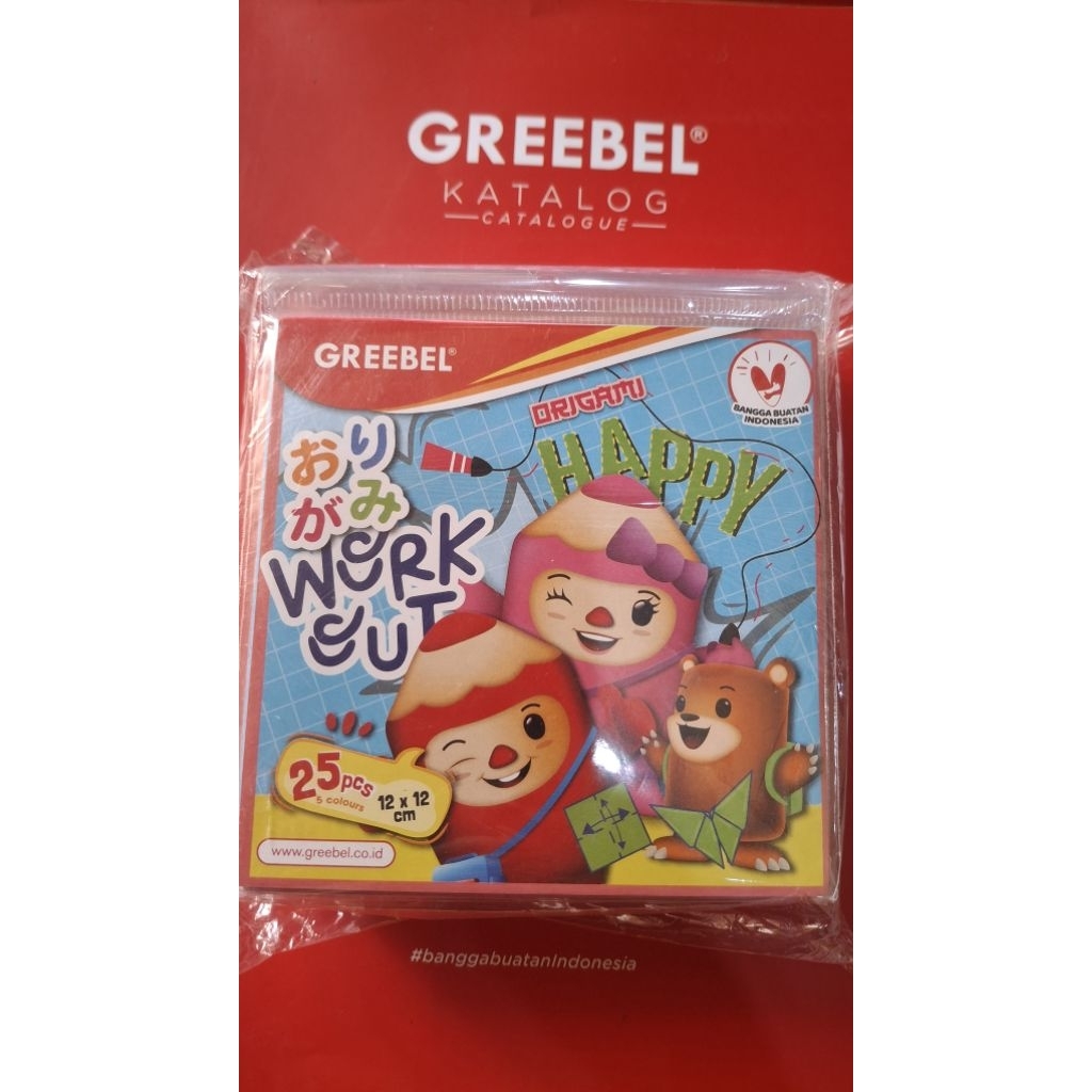 

GREEBEL ORIGAMI UKURAN 12 X 12