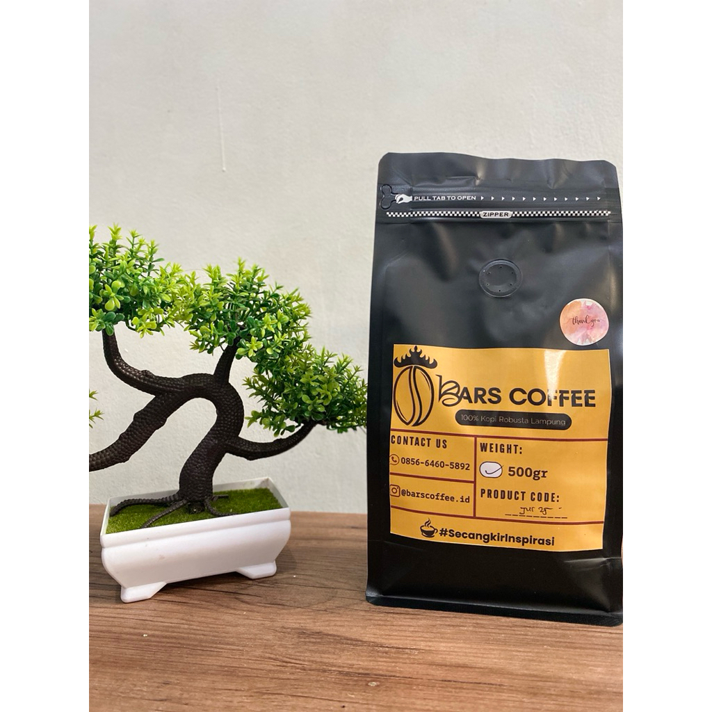 

BARSCOFFEE | 500G KOPI BUBUK ROBUSTA LAMPUNG