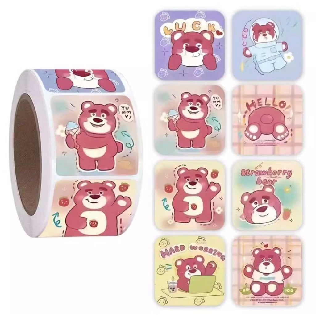 

Stiker Roll Dekoratif / Stiker Roll Motif Kartun / Stiker Roll Serbaguna / Decorative Sticker Roll / Sticker Roll