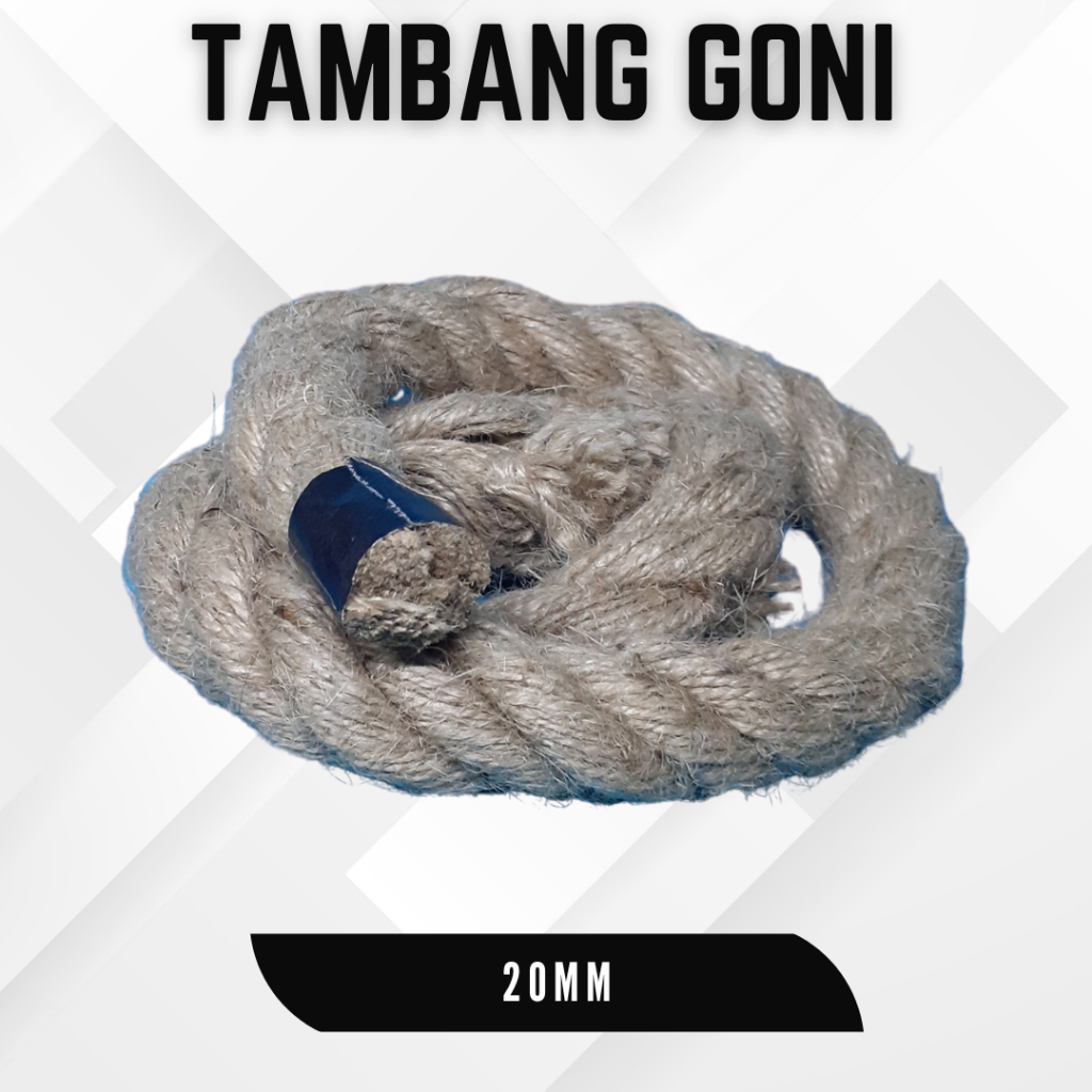 tambang goni 20mm meteran