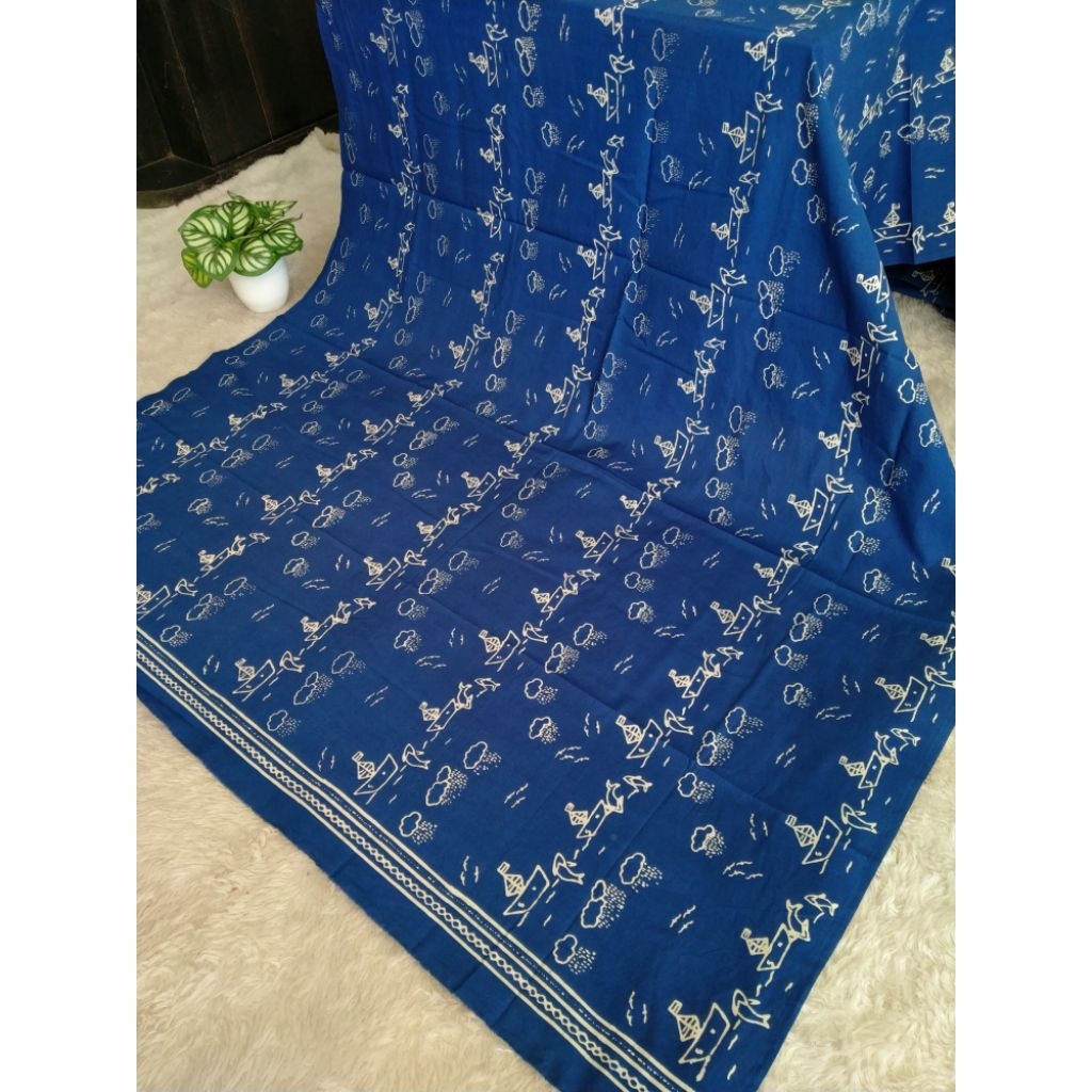 New Biru | Kain batik cap asli klasik,kekinian, kontemporer SHB