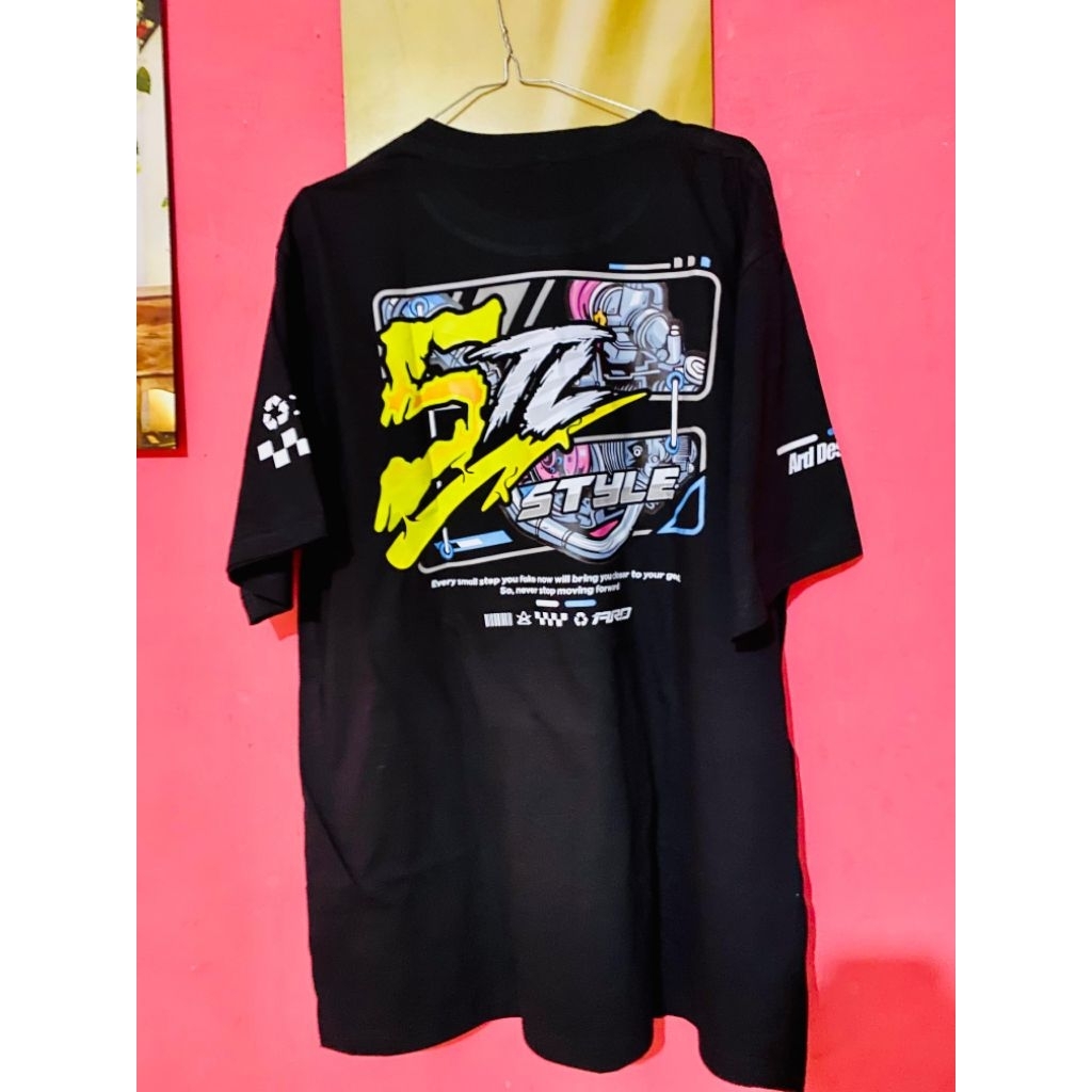 KAOS DISTRO RACING 5TL STYLE-BAJU DISTRO ATASAN 5TL RACING FACTORY YAMAHA MIO