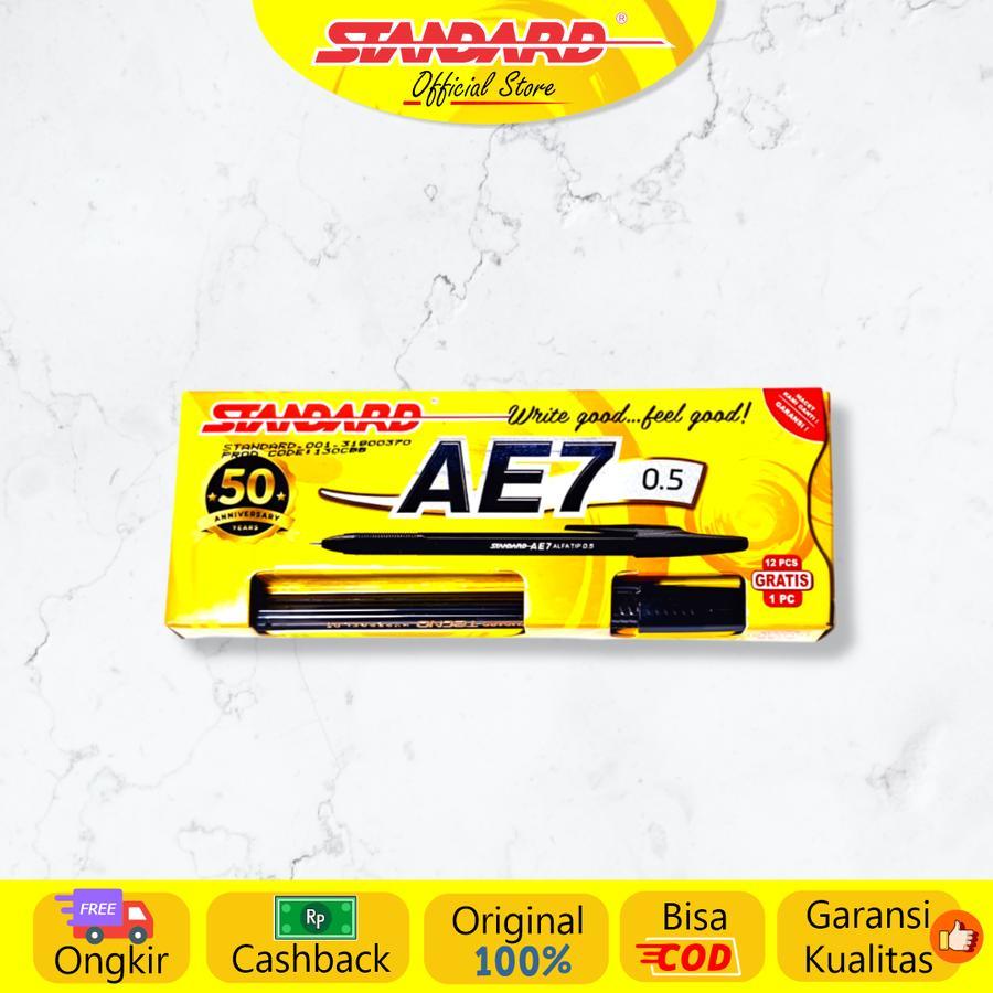 

Standard - Pulpen AE7 0.5 ( Alat Tulis / Pen / Ballpoint / Pena )