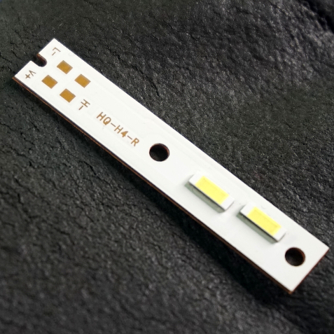 brkh PCB LED CSP H4 C6 Dual 1860 2 X LED 15W WHITE 6000K pcb tembaga brkh