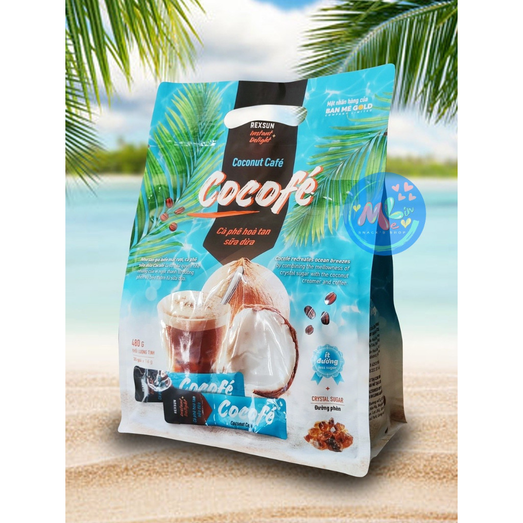 

Kopi rasa kelapa coconut coffee vietnam ( 16 g x 30 sachet)