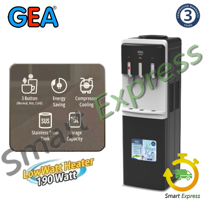 DISPENSER GEA YUPITER - (GALON ATAS / LOW WATT)