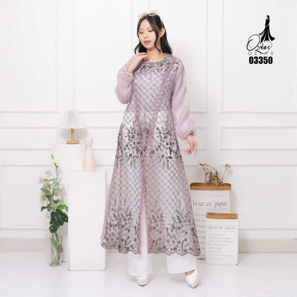 OUTER OZIKO TILE ORGANZA 03350 LD 105 I Outer Tile Premium I Outer Pesta Mewah