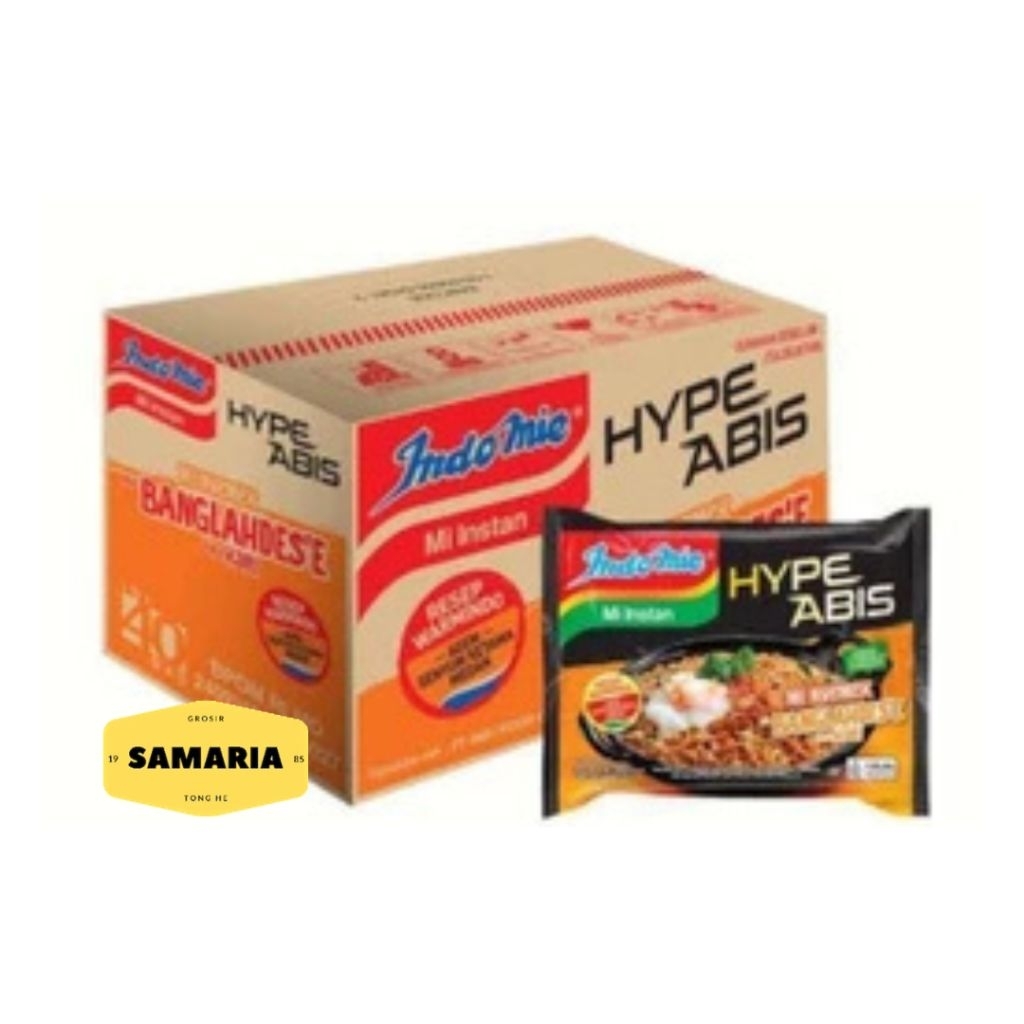 

1 Dus Indomie Mi Nyemek Instant Hype Abis Ala Banglahdes'e Rasa Kari Indomie Bangladesh (Isi 40 Pcs)