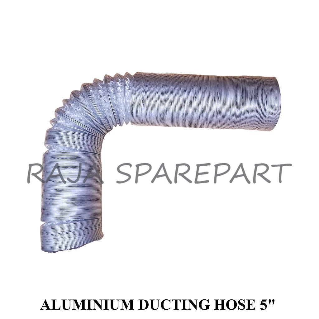 ADH5 PIPA FLEXIBLE DUCTING / FLEXIBLE ALUMINIUM DUCTING / ALUMINIUM DUCTING HOSE 5"