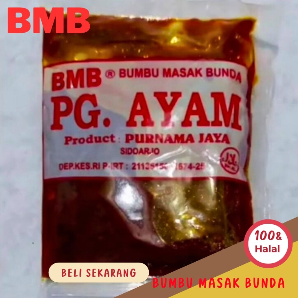 

BMB / BUMBU PANGGANG AYAM / BUMBU MASAK BUNDA / BUMBU INSTAN