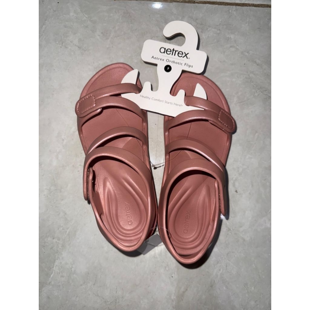 Aetrex Jillian Sandal Orthotic Flips Recovery