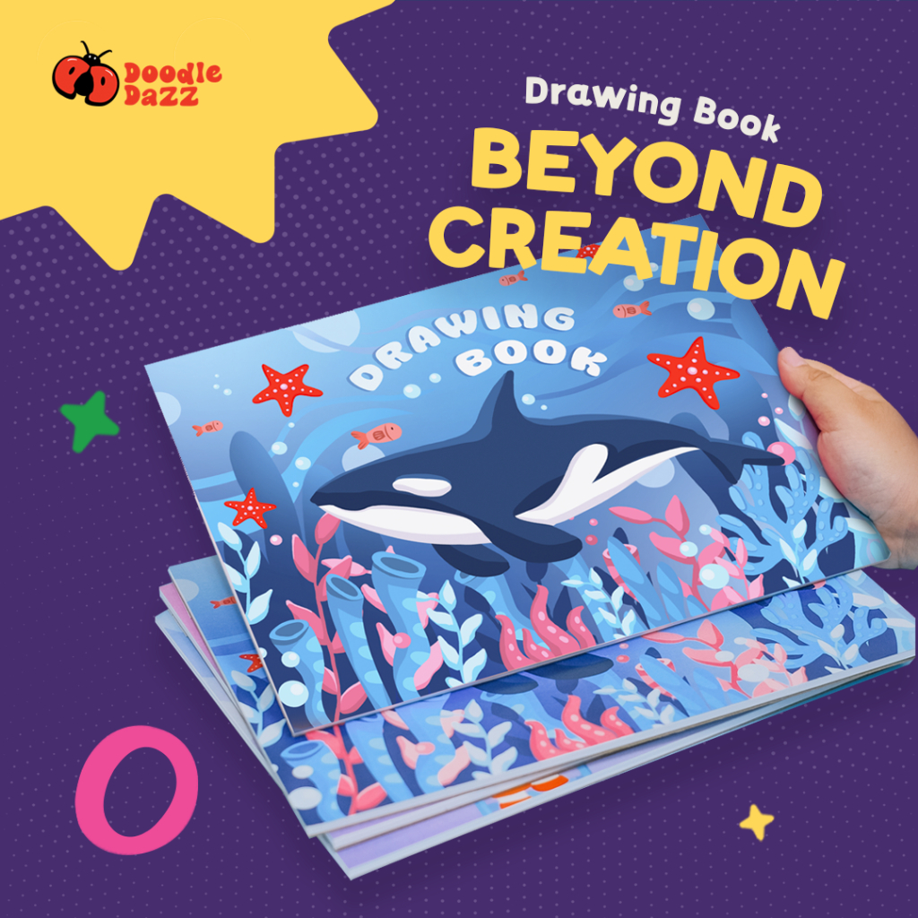 

Doodle Dazz Sketchbook A4 (20 Lembar)| Sketch Book Buku Gambar| Buku Sketsa| Sketchbook Drawing| Buku Gambar Lucu Korea Style| Buku Mewarnai Anak anak