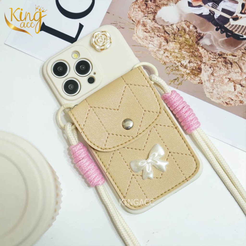 Case Dompet Lucu Untuk Hp OPPO VIVO REALME XIAOMI INFINIX IPHONE SAMSUNG - Bonibag Case