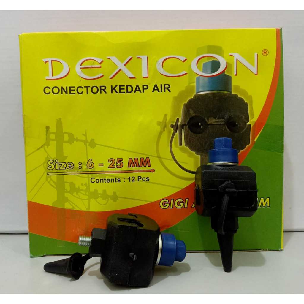 Tap Konektor Kedap 6-25mm Dexicon/ Konektor Kabel Kedap Air Kabel SR Tap Connector Kabel Listrik PLN