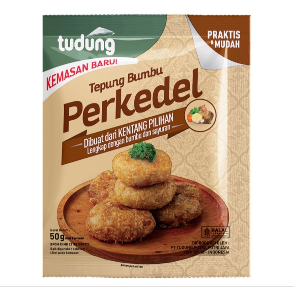 

Tudung Tepung Bumbu Perkedel 50g