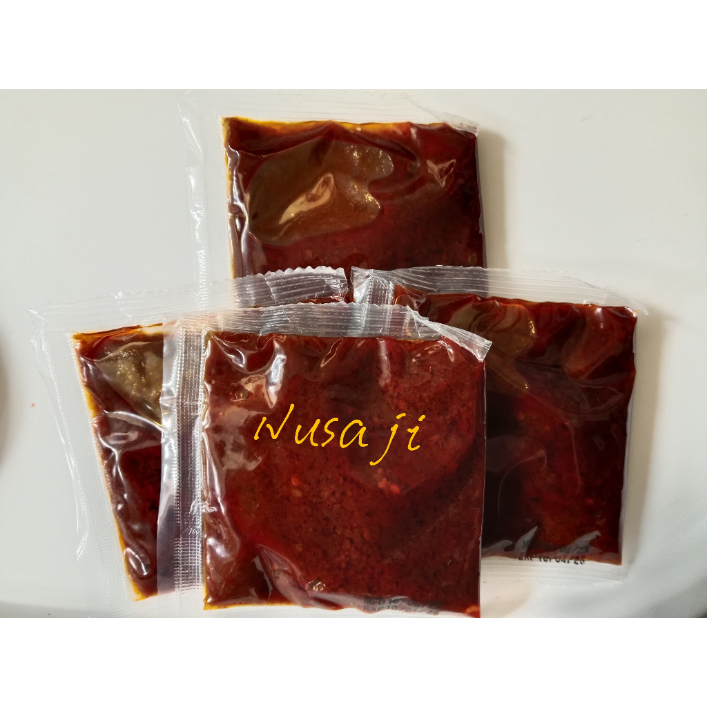 

Nusaji Sambal Instan Seblak Lekoh