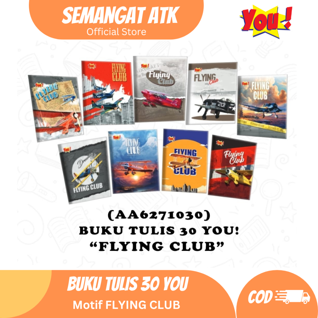 

Buku Tulis YOU 30 Lembar (By KIKY)