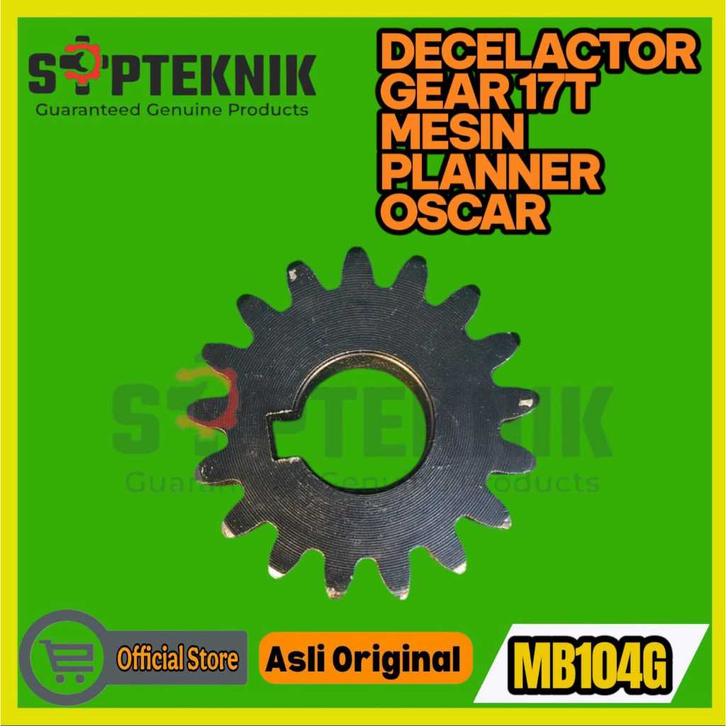 DECELATOR GEAR 17T MB-104G OSCAR