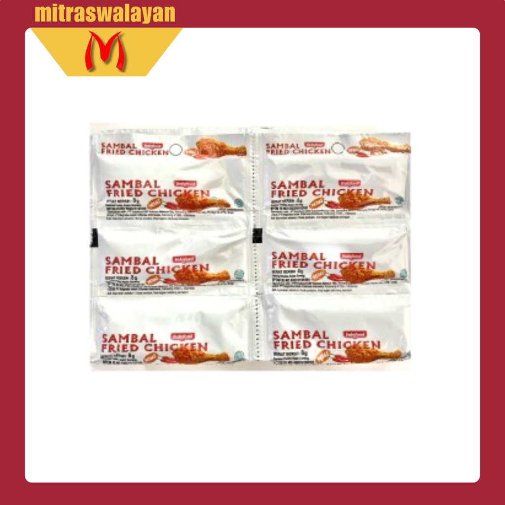 

INDOFOOD Sambal Fried Chicken 1 Renceng isi 12 @8 gr
