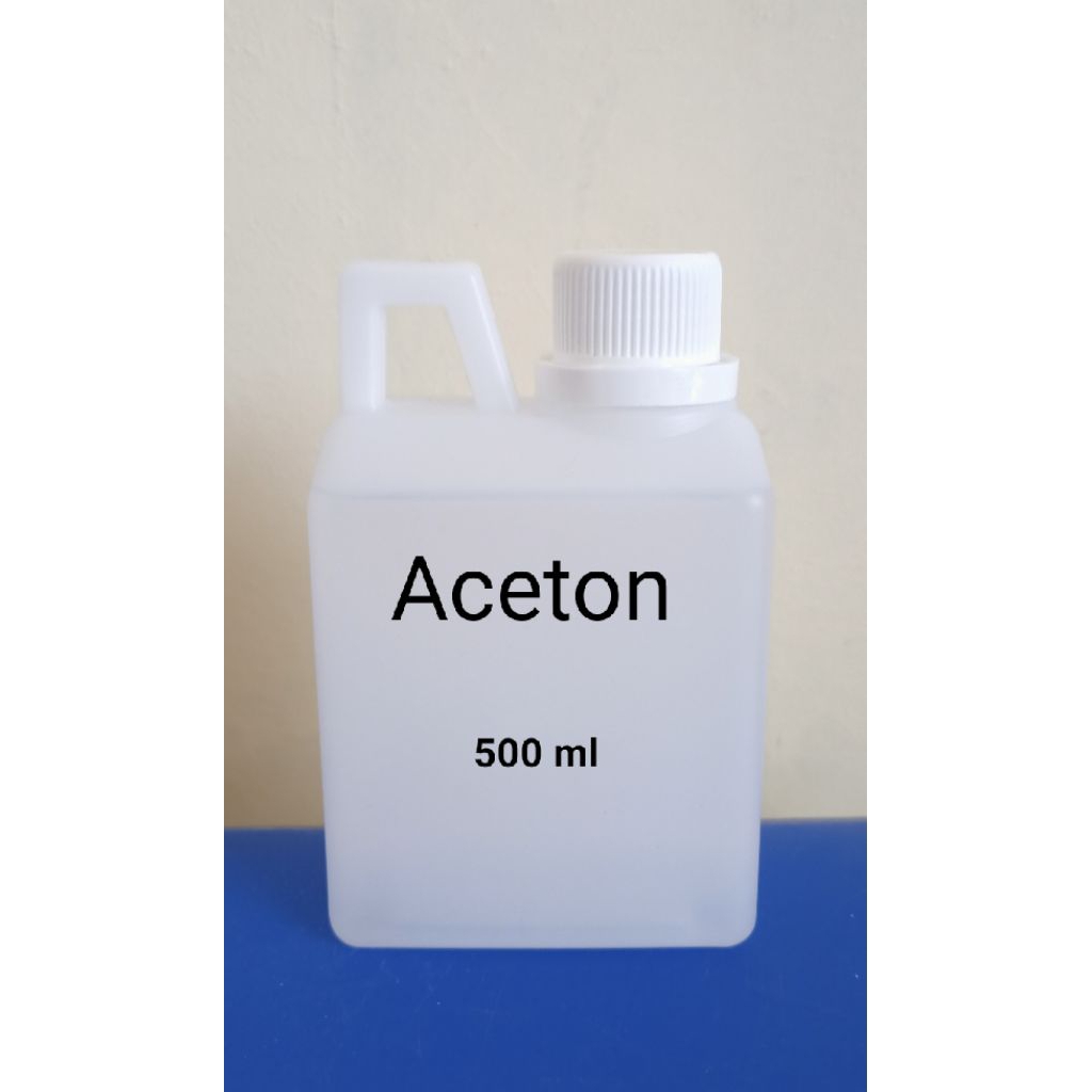 Aceton / Aseton 500ml / kemurnian 80% / Pembersih Kutek