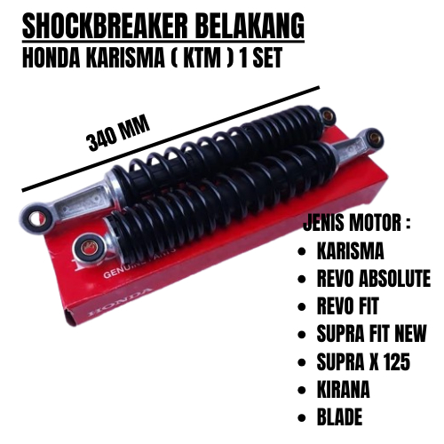SHOCKBREAKER BELAKANG SUPRA X 125 KTM