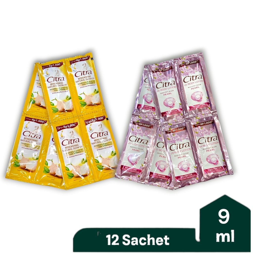 Citra Hand Body Lotion isi 12 sachet