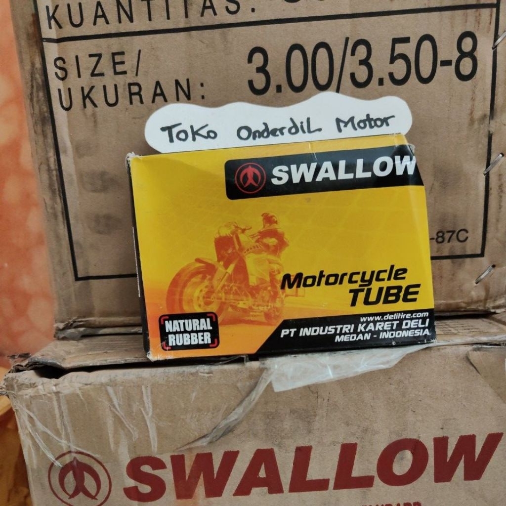 ban dalam swallow 300/350-8 ban dalam vespa ring8 ( angkong/gerobak)