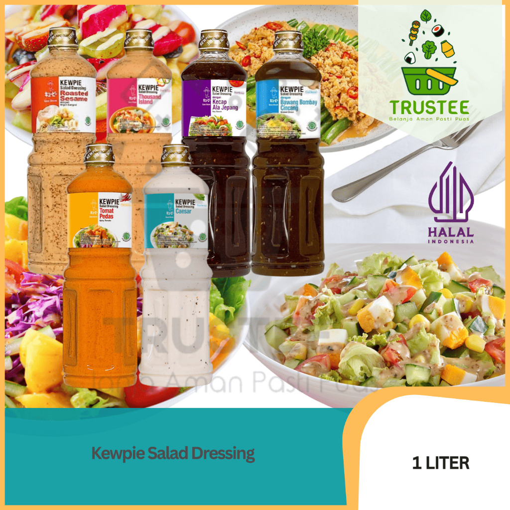 

Kewpie Salad Dressing / Saus Siram Halal 1 liter