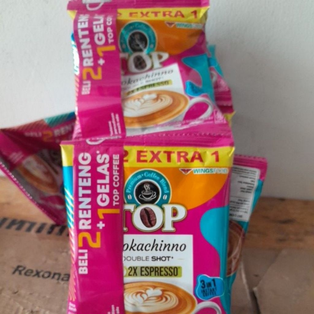 

Top mokachino double shot 15 sachet
