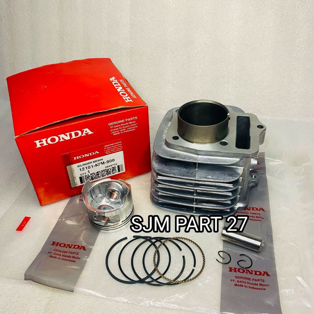 BLOK SEHER KOMPLIT KFM HONDA SUPRA FIT NEW LAGENDA REVO LAMA SUPRA X LAMA ORI SESUAI POTO