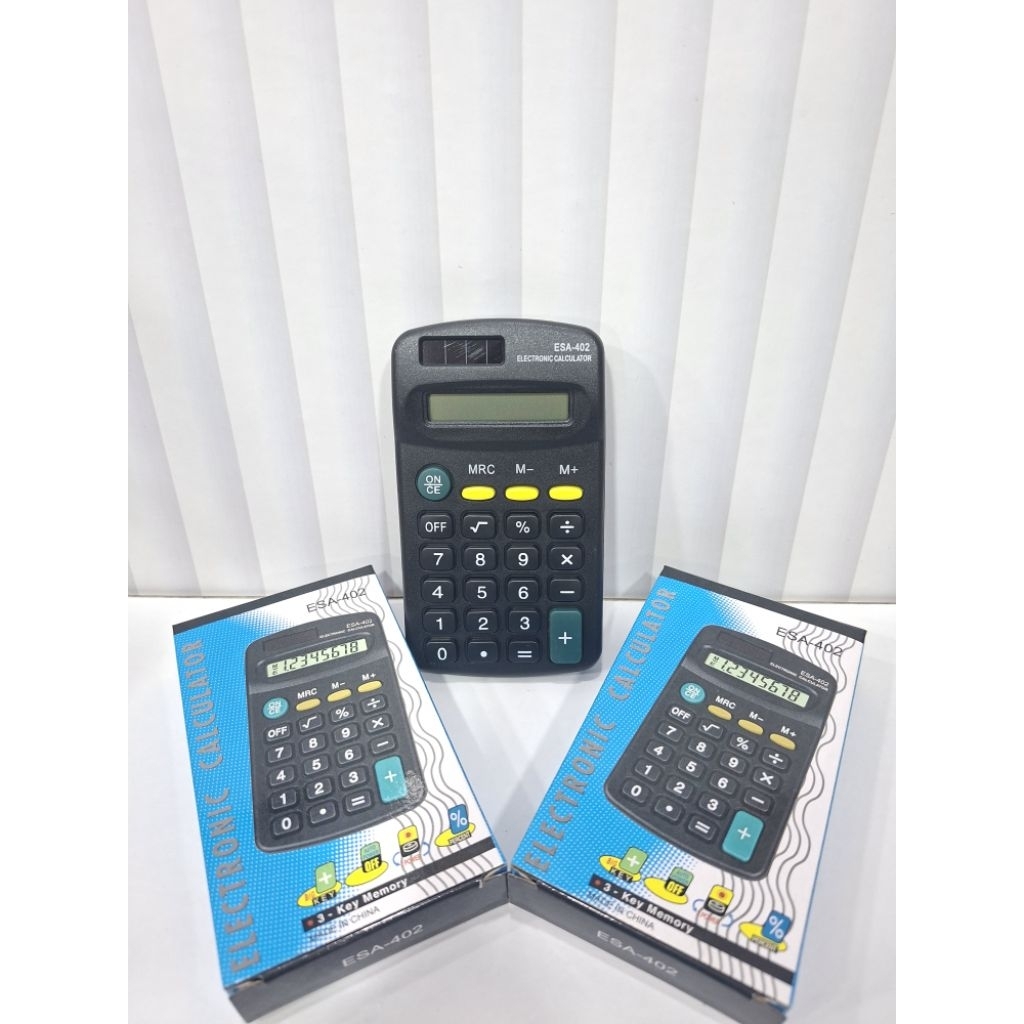 

Kalkulator Calculator Saku Mini ESA-402 8 Digit
