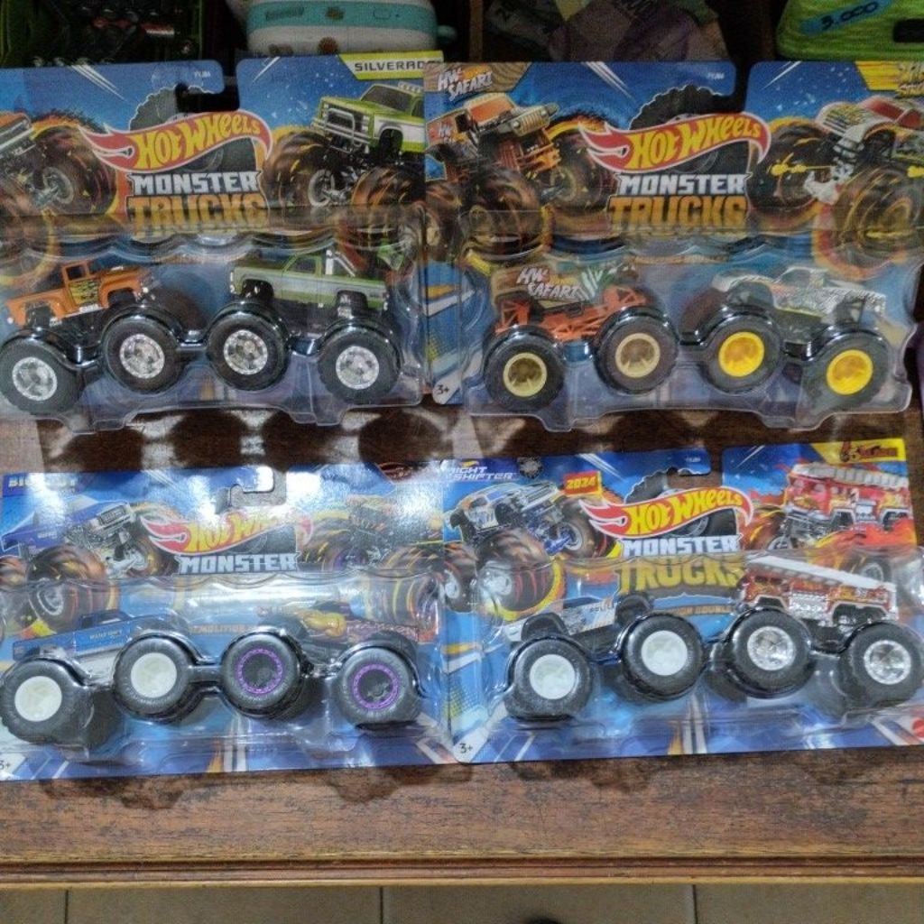 oketoys mainan mobil hotwheels hot wheels monster truck ori