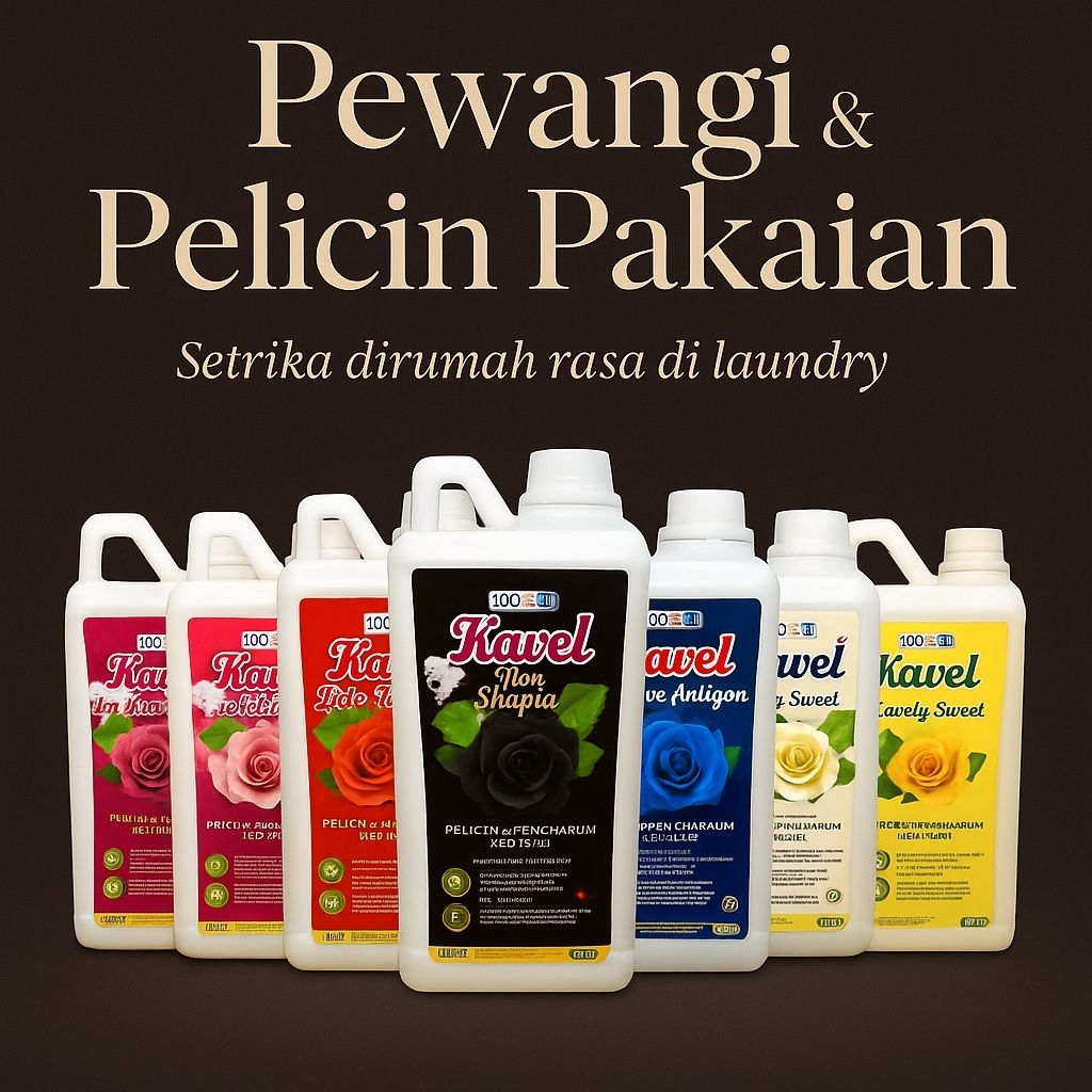 Pelicin Setrika Pewangi Setrika Laundry 1 Liter Wangi Segar Tahan Lama